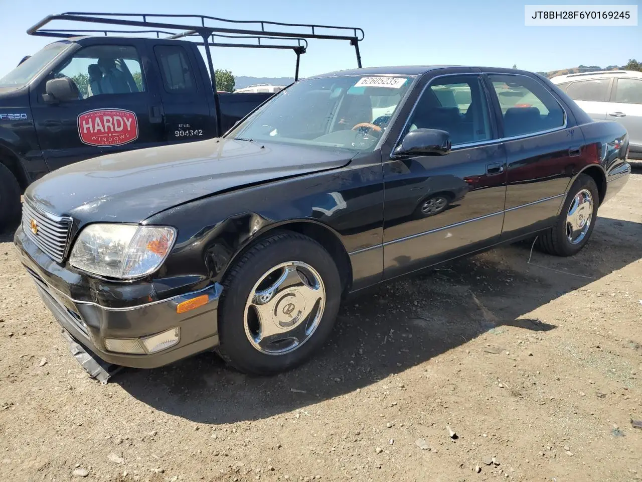 2000 Lexus Ls 400 VIN: JT8BH28F6Y0169245 Lot: 62605235
