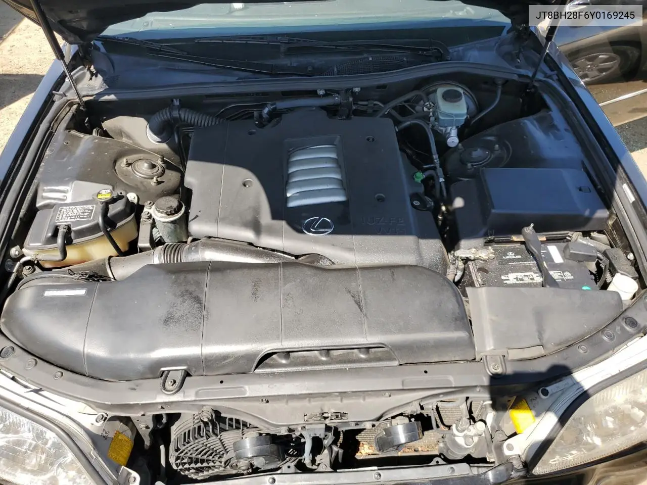 2000 Lexus Ls 400 VIN: JT8BH28F6Y0169245 Lot: 62605235