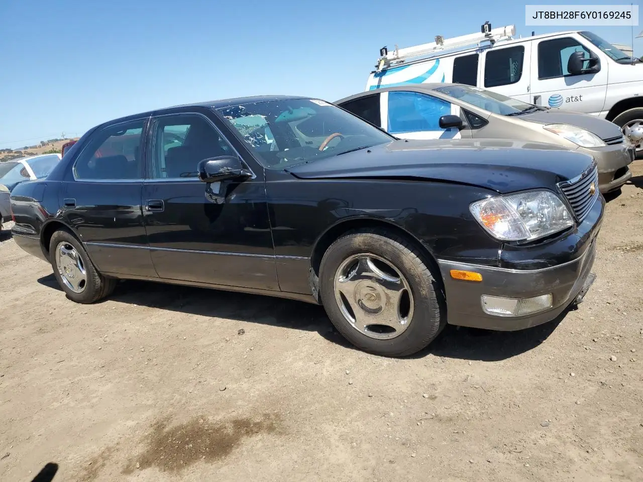 2000 Lexus Ls 400 VIN: JT8BH28F6Y0169245 Lot: 62605235
