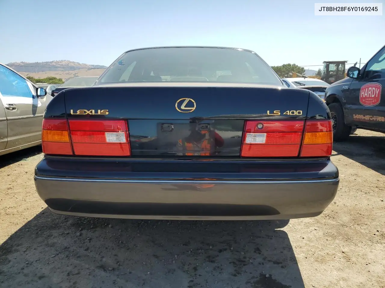 2000 Lexus Ls 400 VIN: JT8BH28F6Y0169245 Lot: 62605235