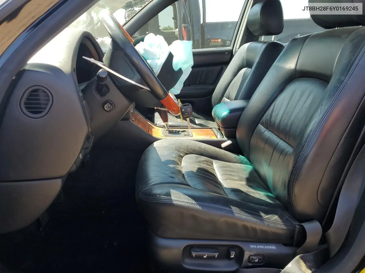 2000 Lexus Ls 400 VIN: JT8BH28F6Y0169245 Lot: 62605235