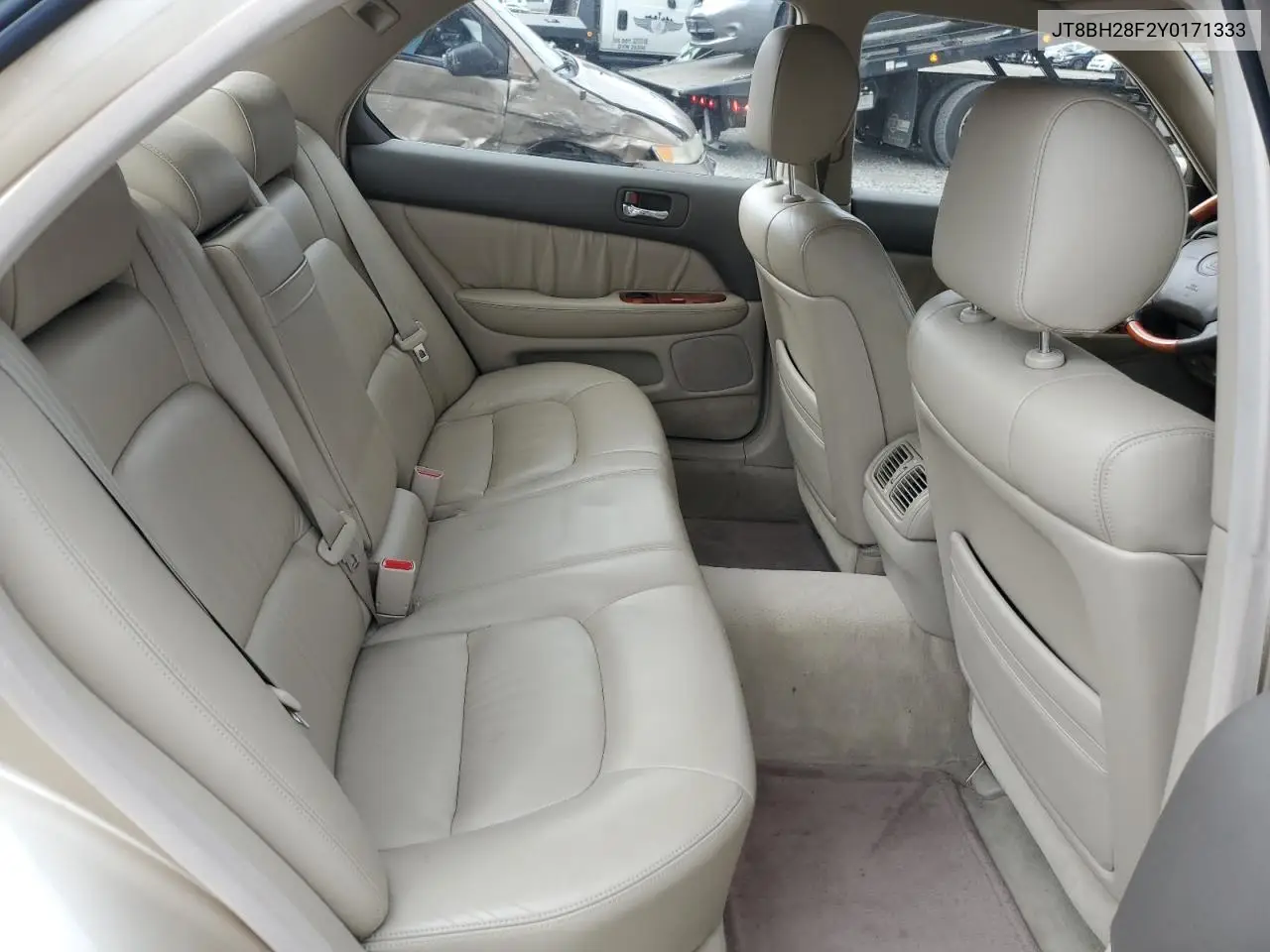 2000 Lexus Ls 400 VIN: JT8BH28F2Y0171333 Lot: 62771675