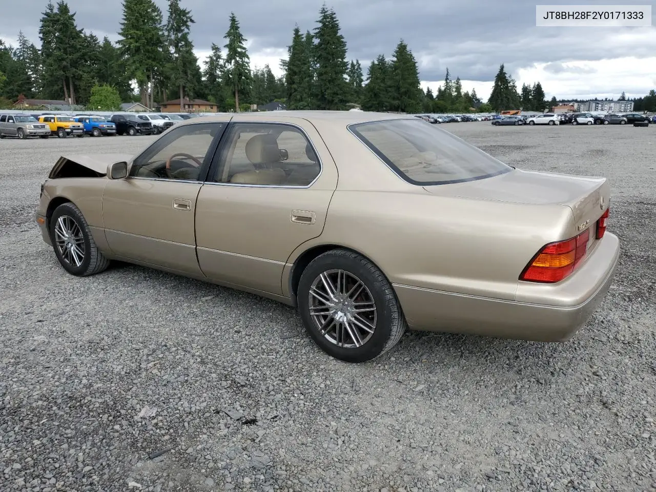 2000 Lexus Ls 400 VIN: JT8BH28F2Y0171333 Lot: 62771675