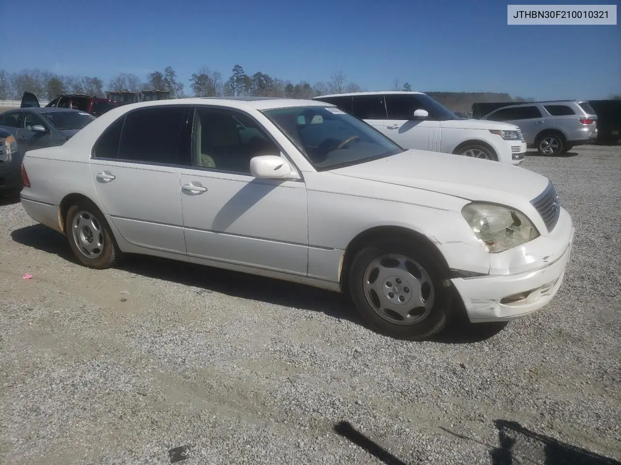 2001 Lexus Ls 430 VIN: JTHBN30F210010321 Lot: 49454815