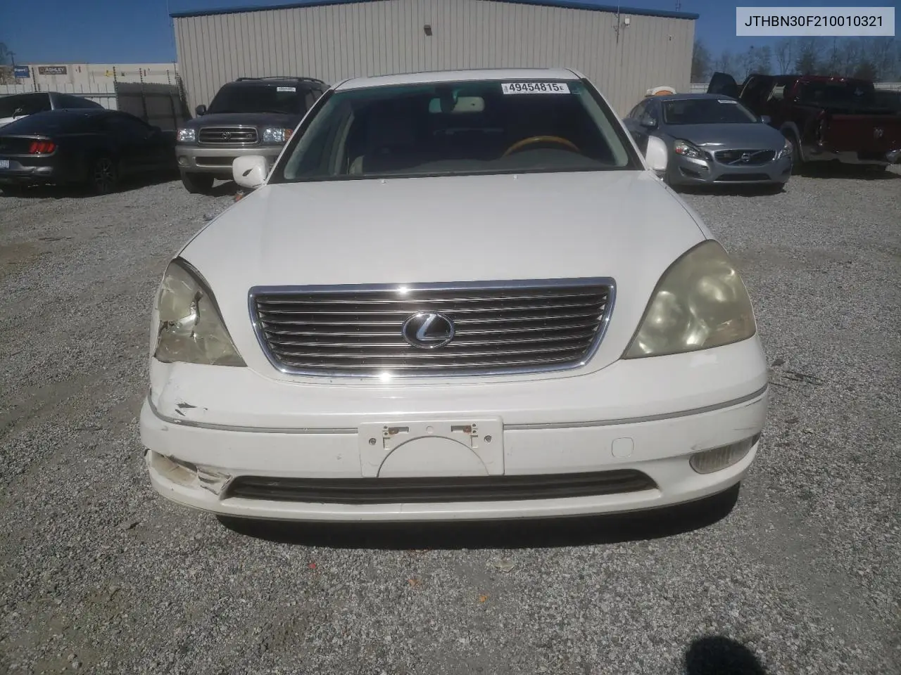 2001 Lexus Ls 430 VIN: JTHBN30F210010321 Lot: 49454815