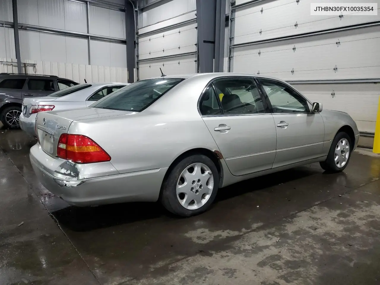 2001 Lexus Ls 430 VIN: JTHBN30FX10035354 Lot: 55685365