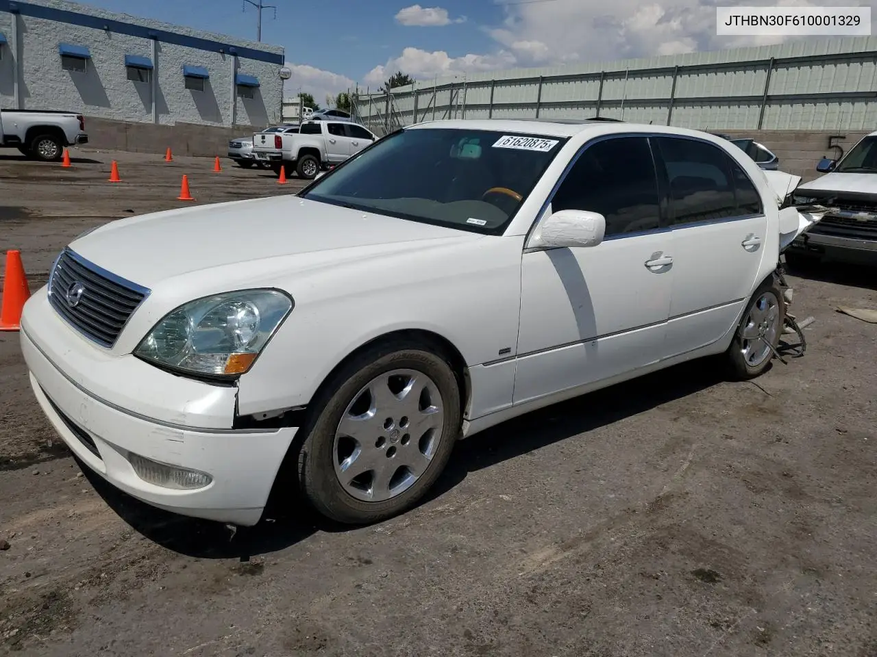 2001 Lexus Ls 430 VIN: JTHBN30F610001329 Lot: 61620875