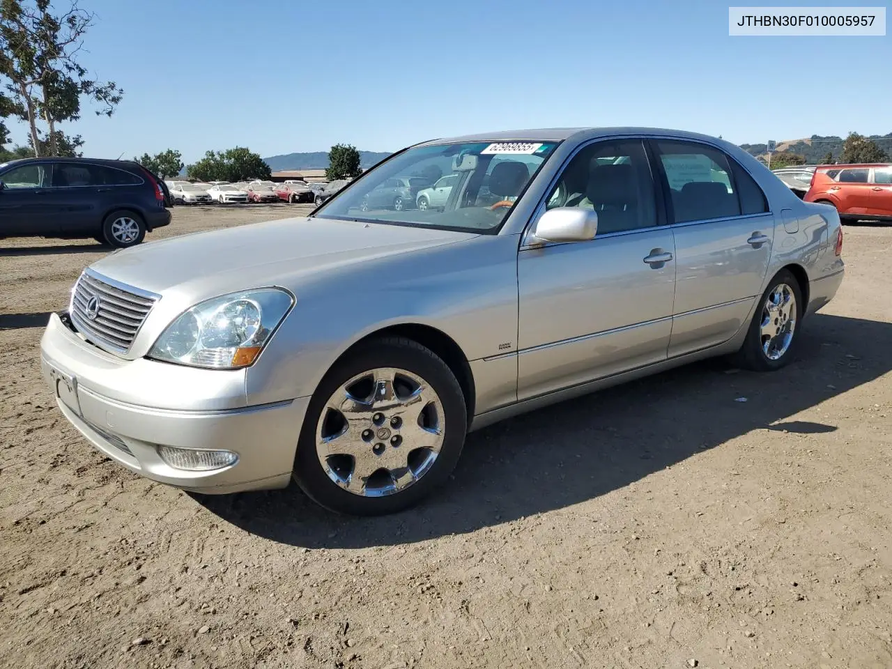 2001 Lexus Ls 430 VIN: JTHBN30F010005957 Lot: 62969855