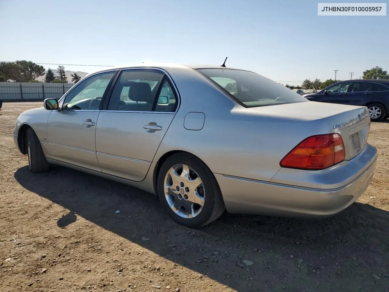 2001 Lexus Ls 430 VIN: JTHBN30F010005957 Lot: 62969855