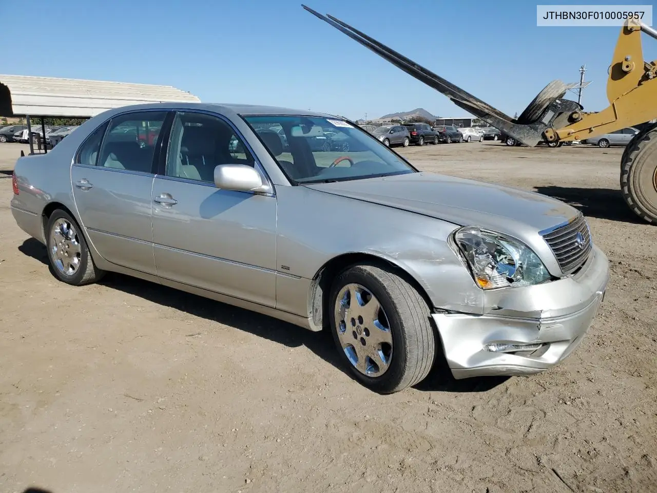 2001 Lexus Ls 430 VIN: JTHBN30F010005957 Lot: 62969855