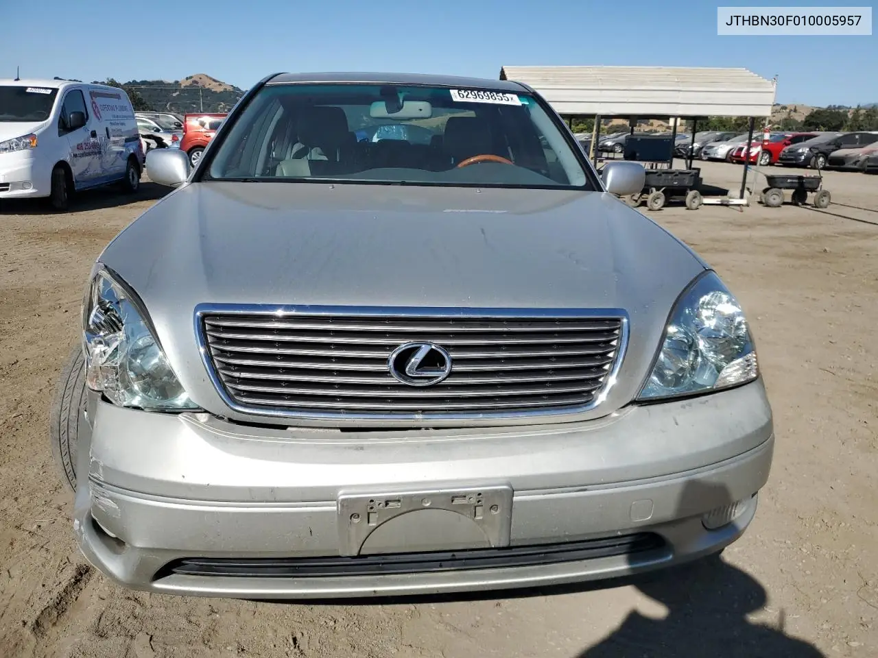 2001 Lexus Ls 430 VIN: JTHBN30F010005957 Lot: 62969855