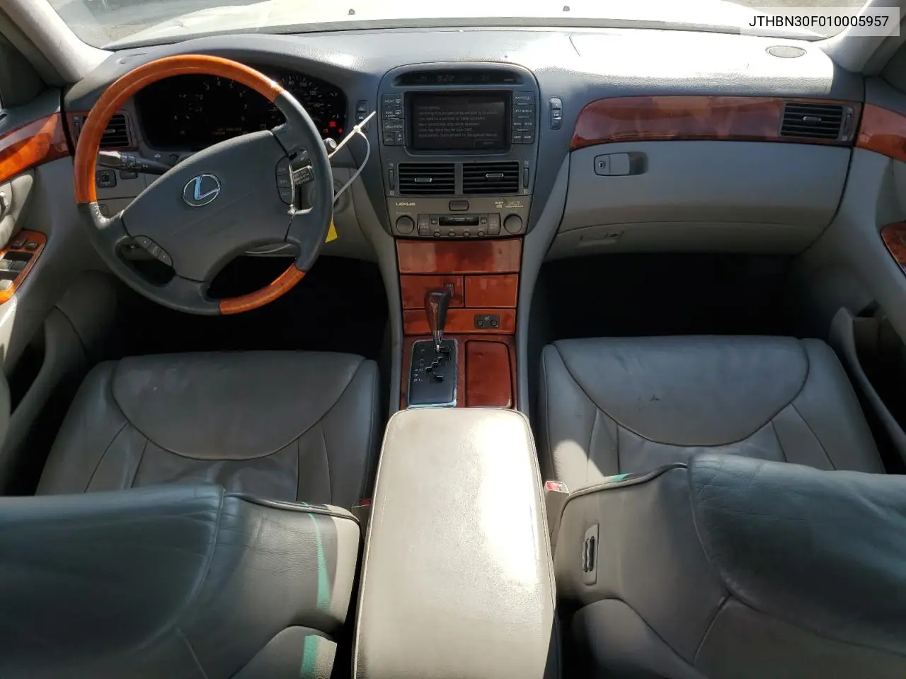 2001 Lexus Ls 430 VIN: JTHBN30F010005957 Lot: 62969855