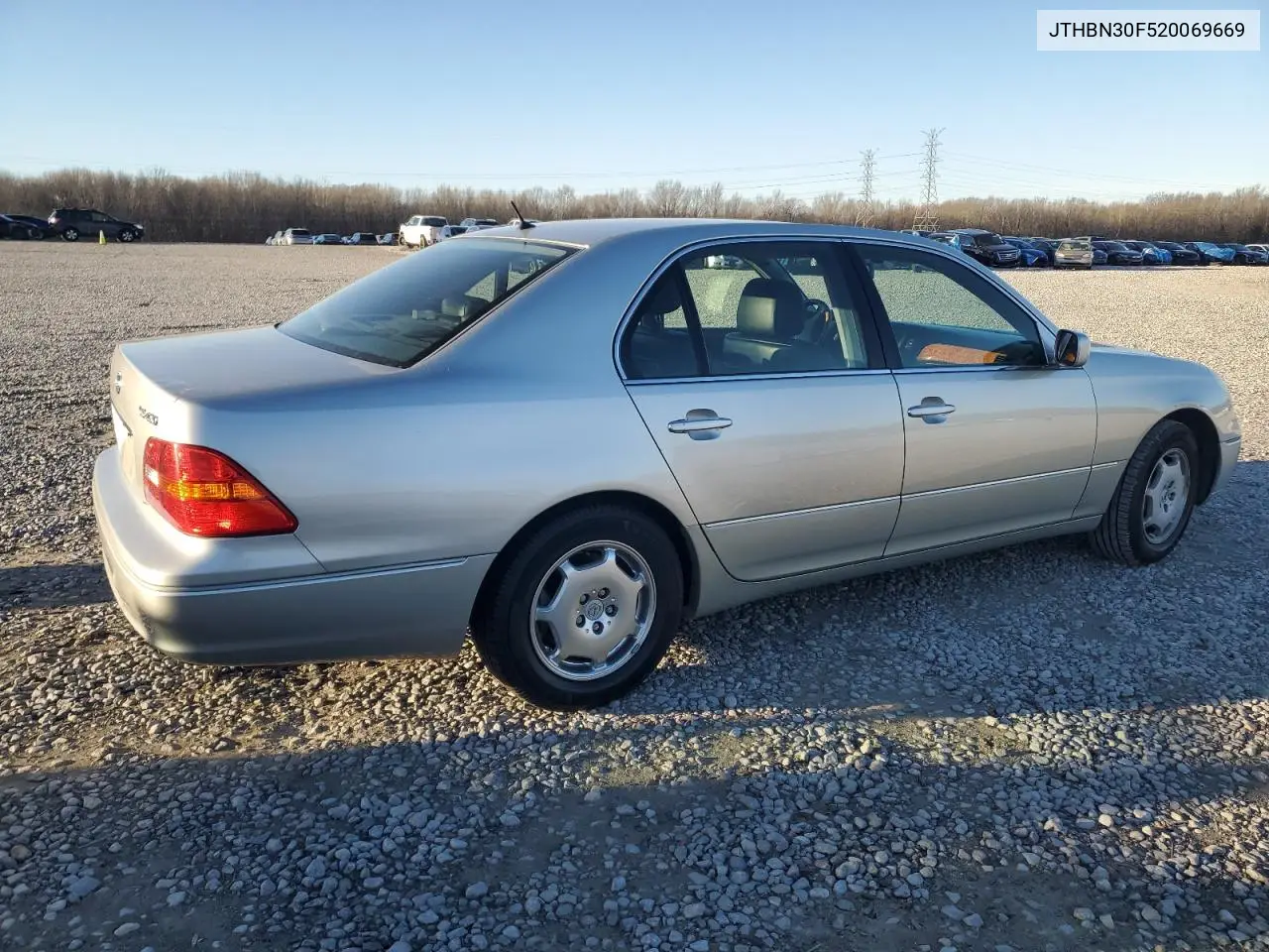 2002 Lexus Ls 430 VIN: JTHBN30F520069669 Lot: 47941035