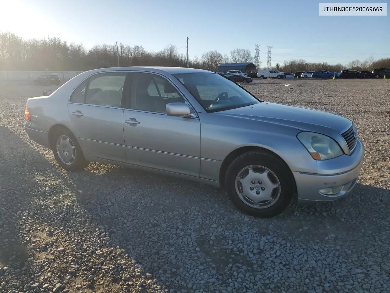 2002 Lexus Ls 430 VIN: JTHBN30F520069669 Lot: 47941035