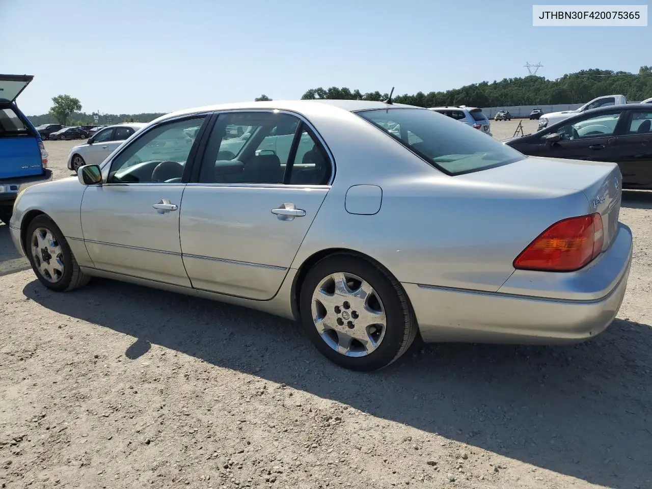 2002 Lexus Ls 430 VIN: JTHBN30F420075365 Lot: 55595355