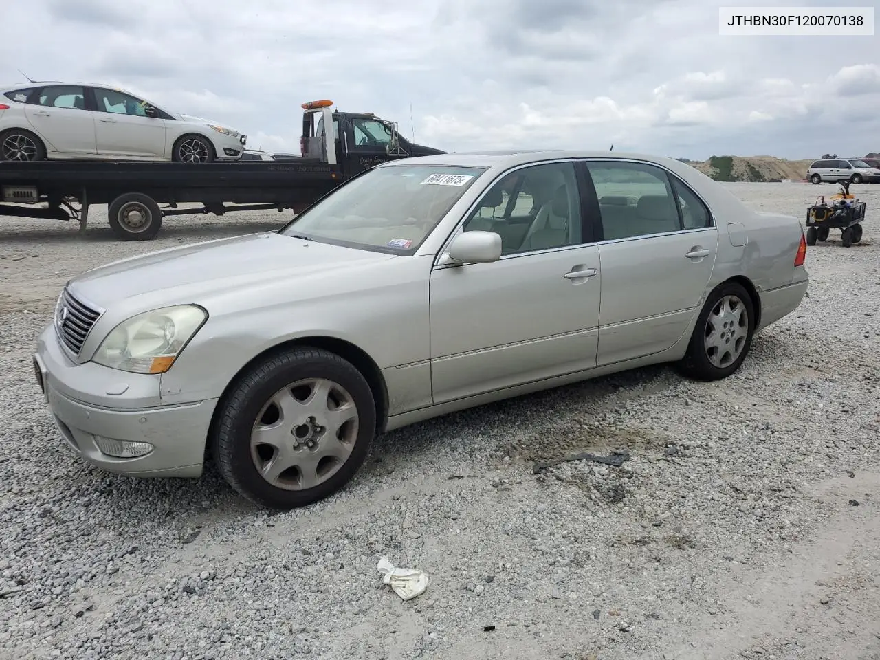 2002 Lexus Ls 430 VIN: JTHBN30F120070138 Lot: 60411675