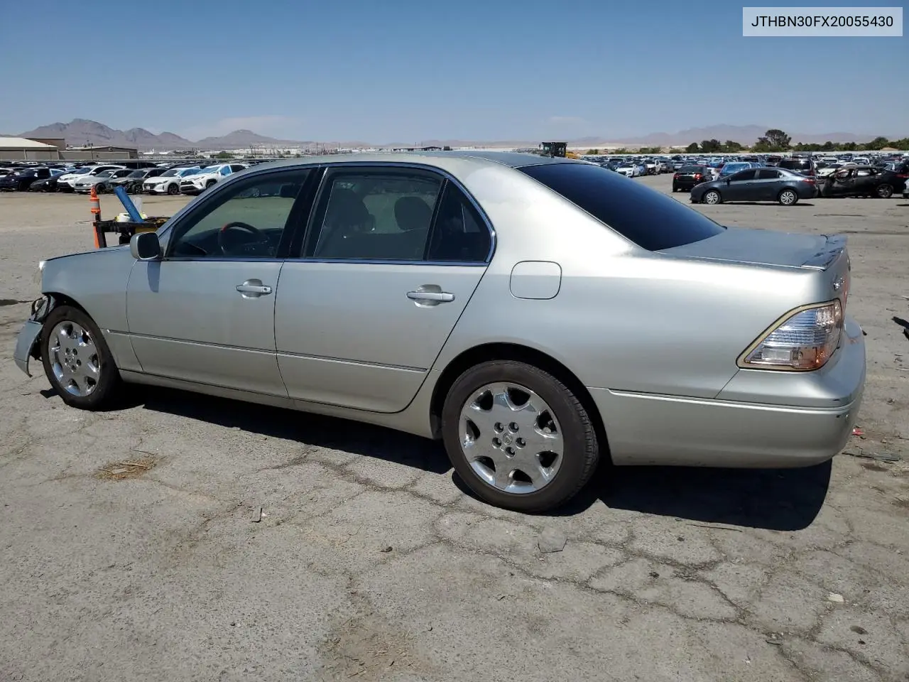 2002 Lexus Ls 430 VIN: JTHBN30FX20055430 Lot: 60505625