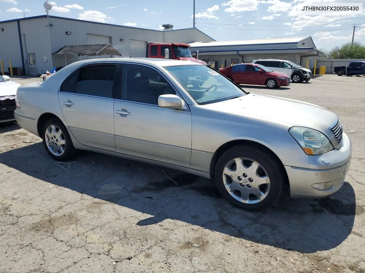 2002 Lexus Ls 430 VIN: JTHBN30FX20055430 Lot: 60505625