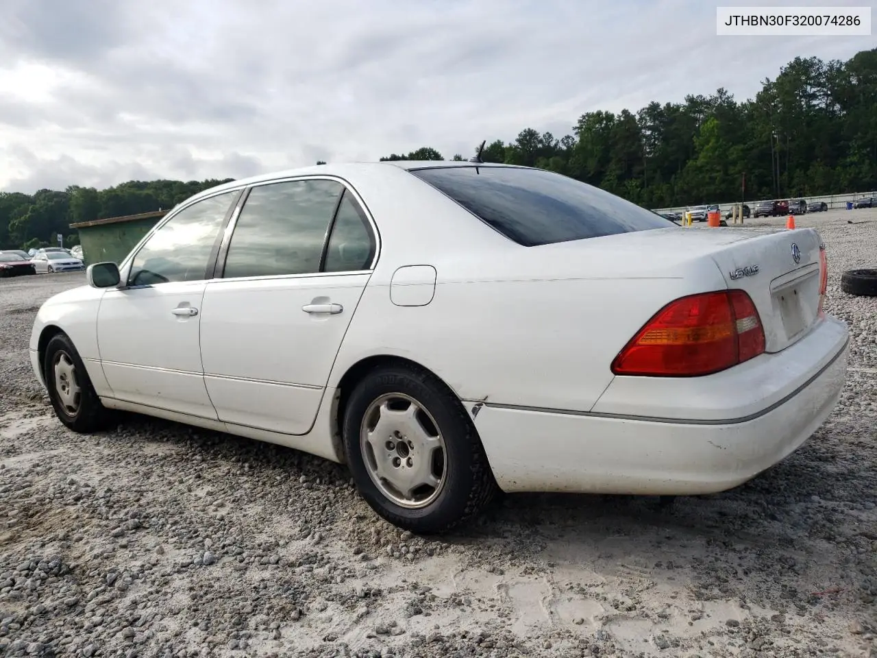 2002 Lexus Ls 430 VIN: JTHBN30F320074286 Lot: 60640715
