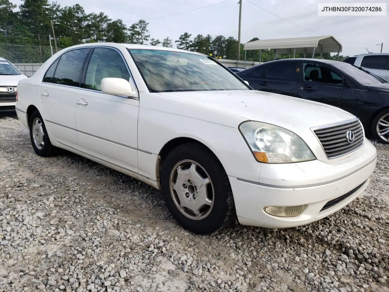 2002 Lexus Ls 430 VIN: JTHBN30F320074286 Lot: 60640715