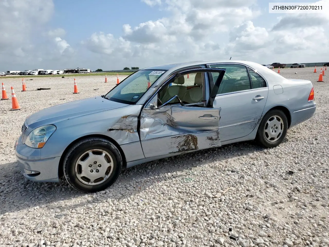 2002 Lexus Ls 430 VIN: JTHBN30F720070211 Lot: 61364185