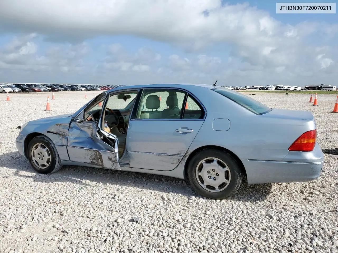 2002 Lexus Ls 430 VIN: JTHBN30F720070211 Lot: 61364185