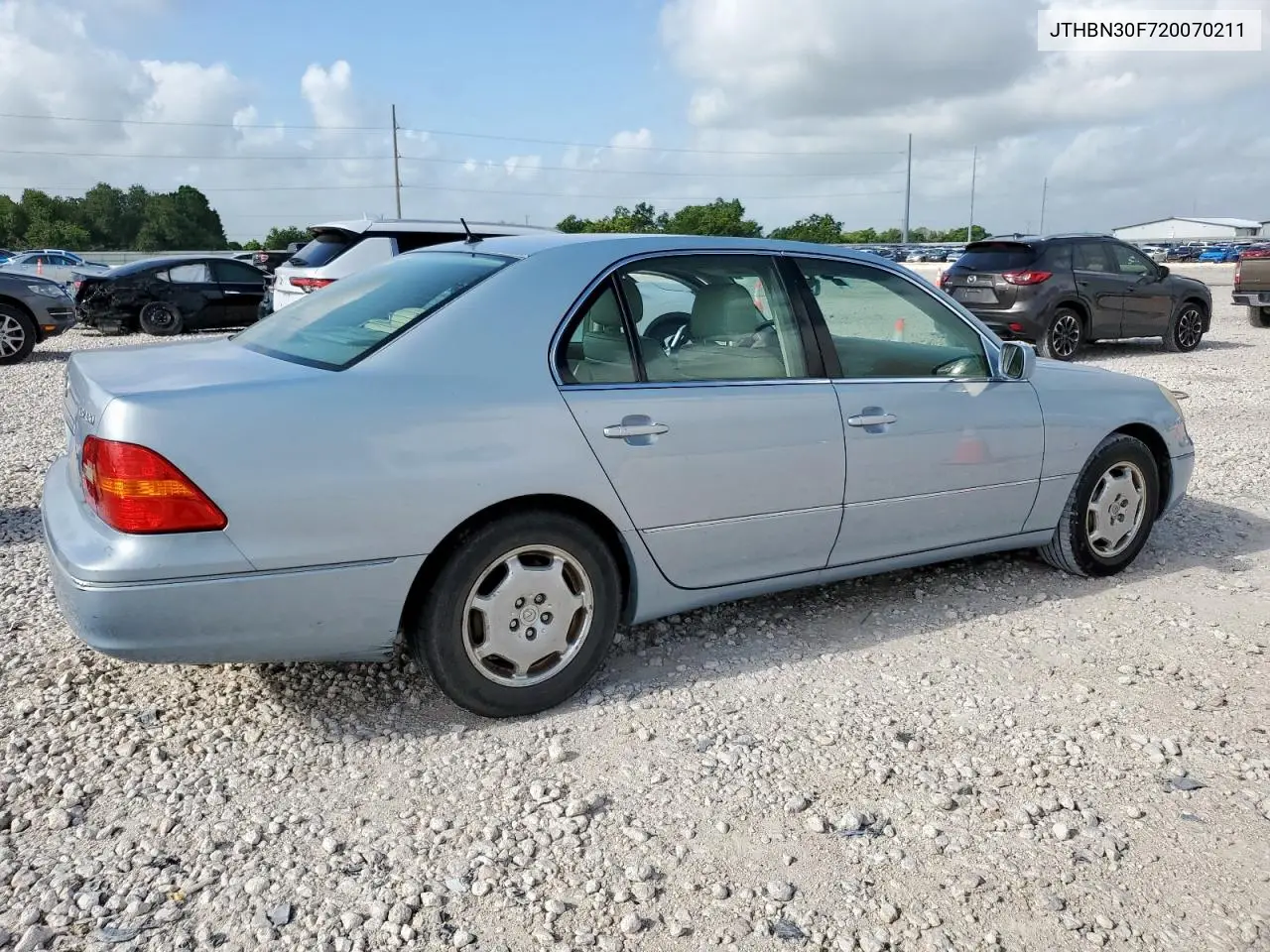 2002 Lexus Ls 430 VIN: JTHBN30F720070211 Lot: 61364185