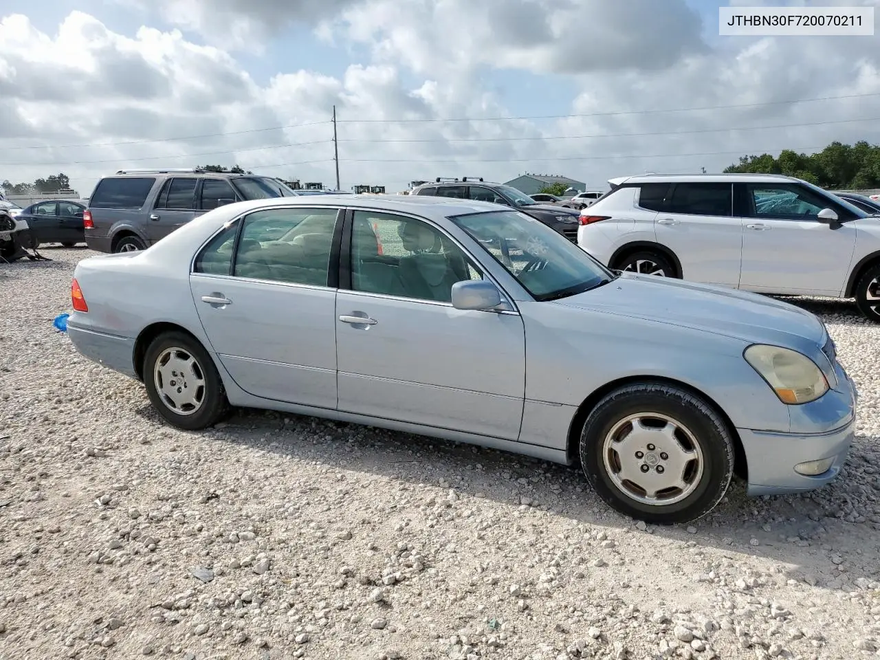 2002 Lexus Ls 430 VIN: JTHBN30F720070211 Lot: 61364185