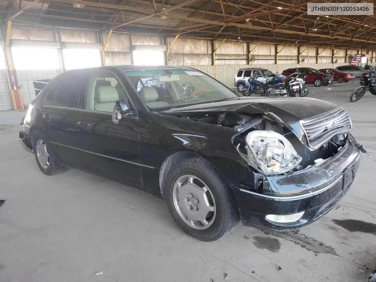 2002 Lexus Ls 430 VIN: JTHBN30F120053436 Lot: 62014325