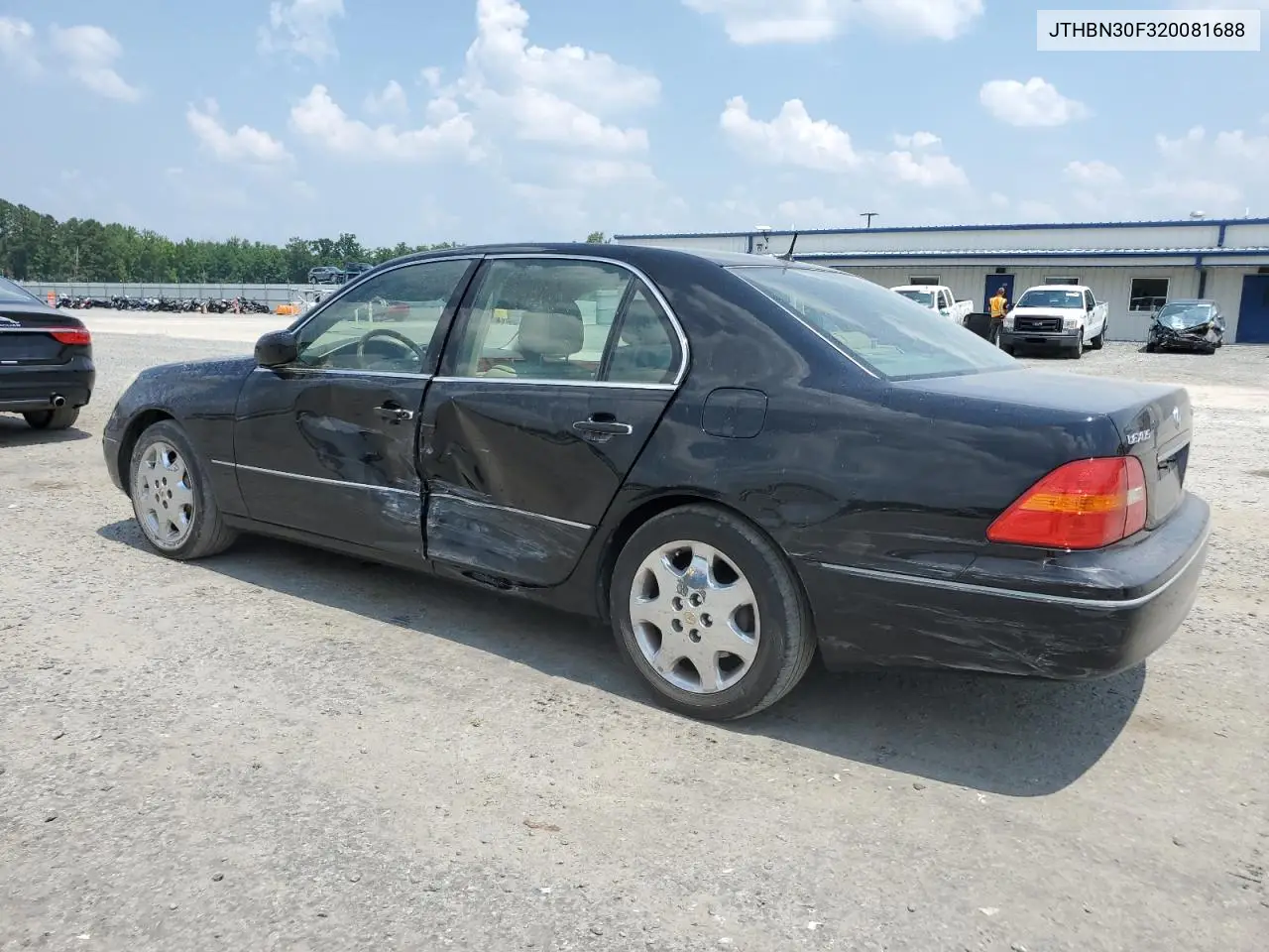 2002 Lexus Ls 430 VIN: JTHBN30F320081688 Lot: 62178375