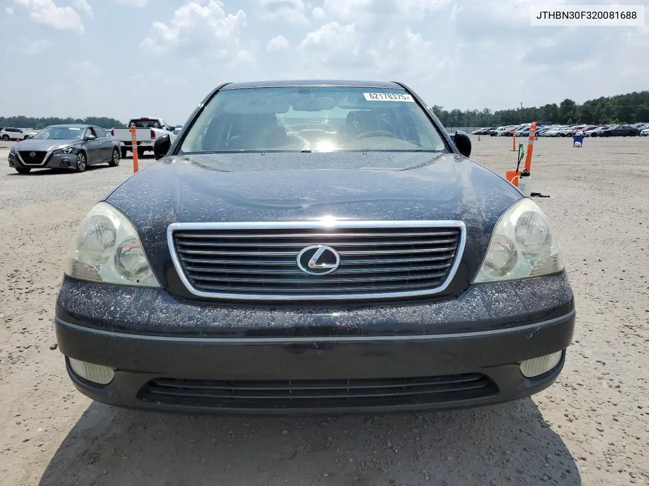 2002 Lexus Ls 430 VIN: JTHBN30F320081688 Lot: 62178375