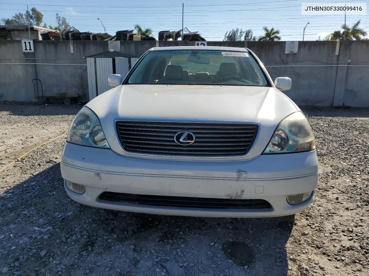 2003 Lexus Ls 430 VIN: JTHBN30F330099416 Lot: 46830525