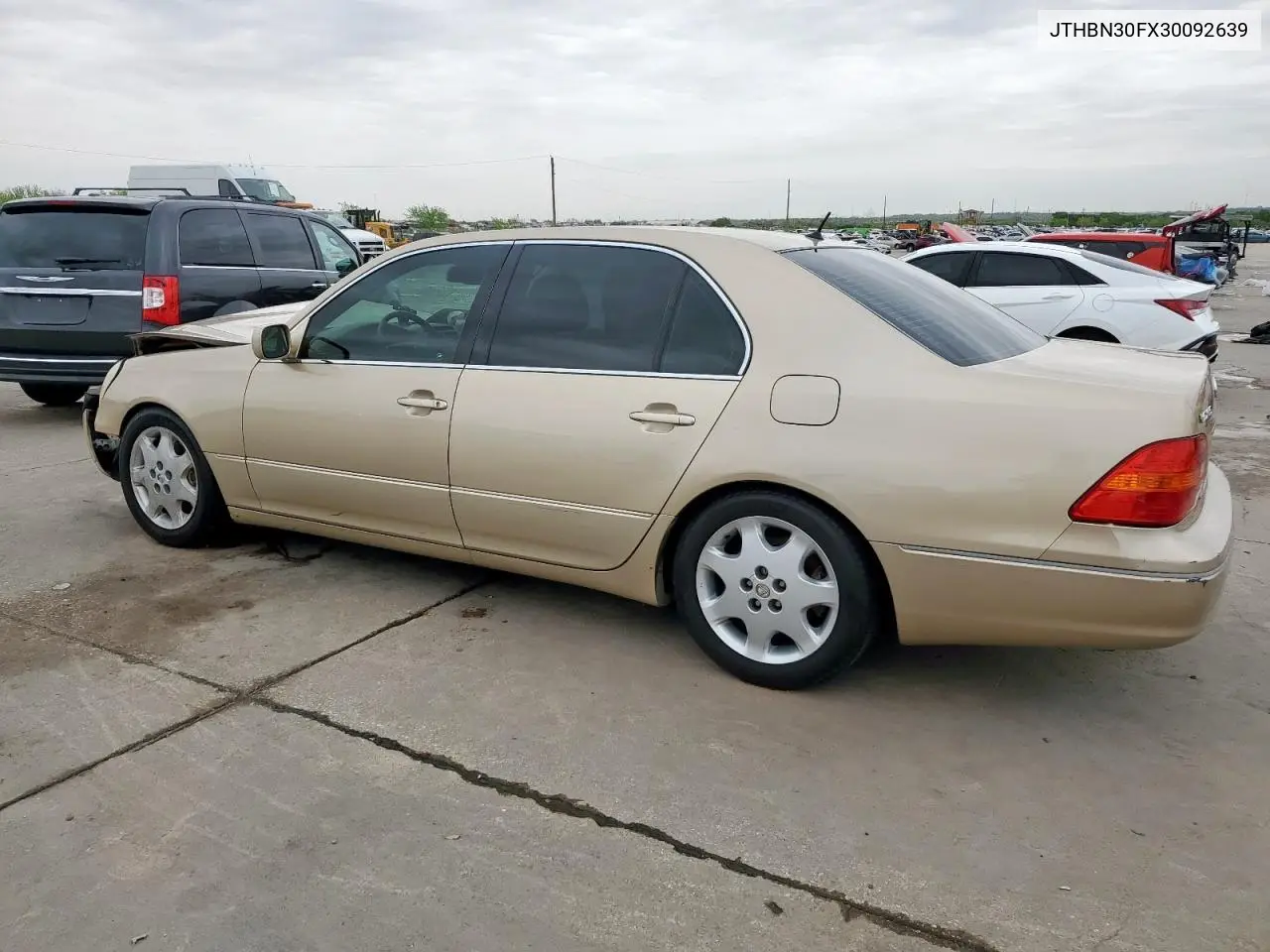 2003 Lexus Ls 430 VIN: JTHBN30FX30092639 Lot: 51322775