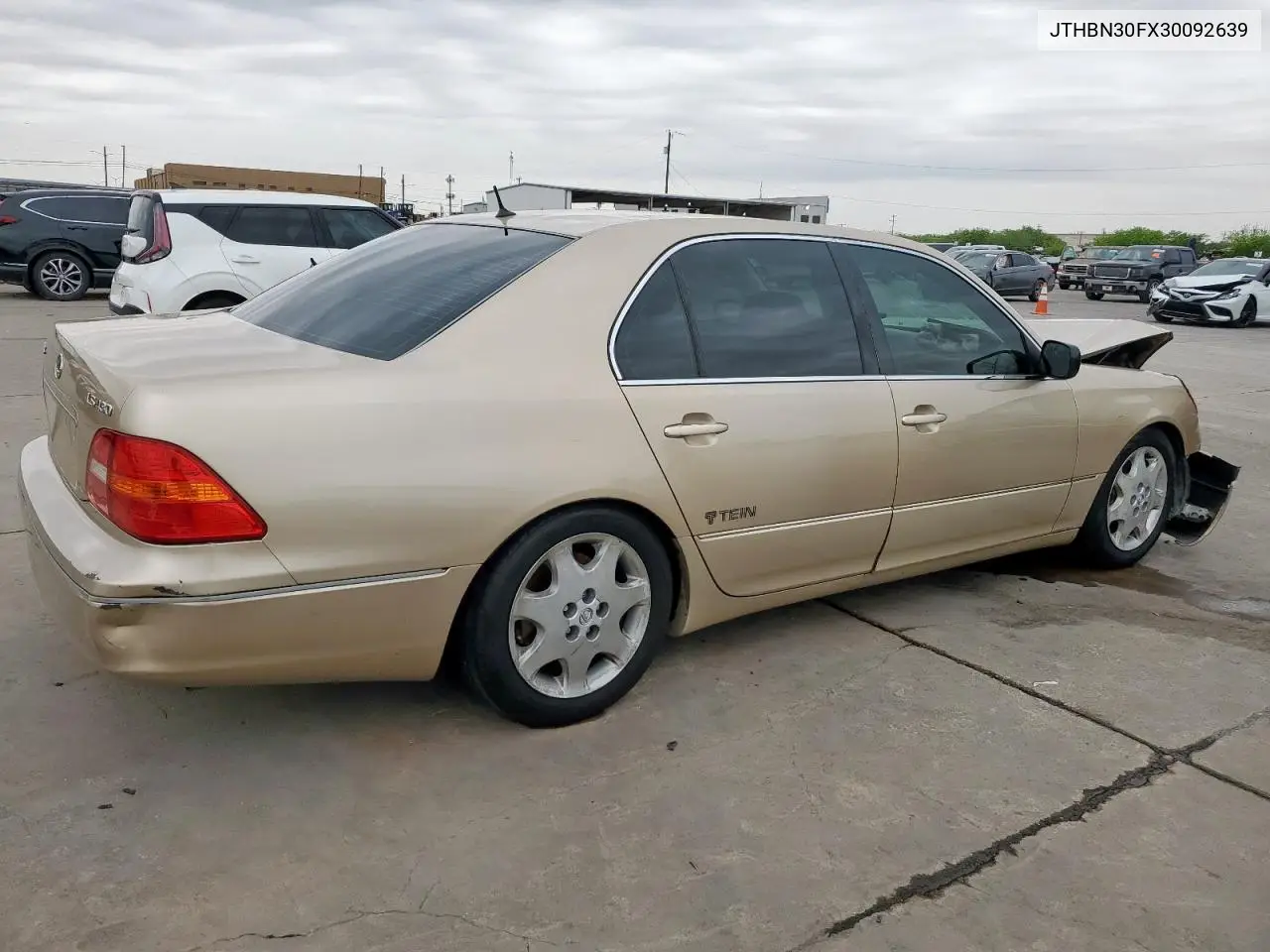 2003 Lexus Ls 430 VIN: JTHBN30FX30092639 Lot: 51322775