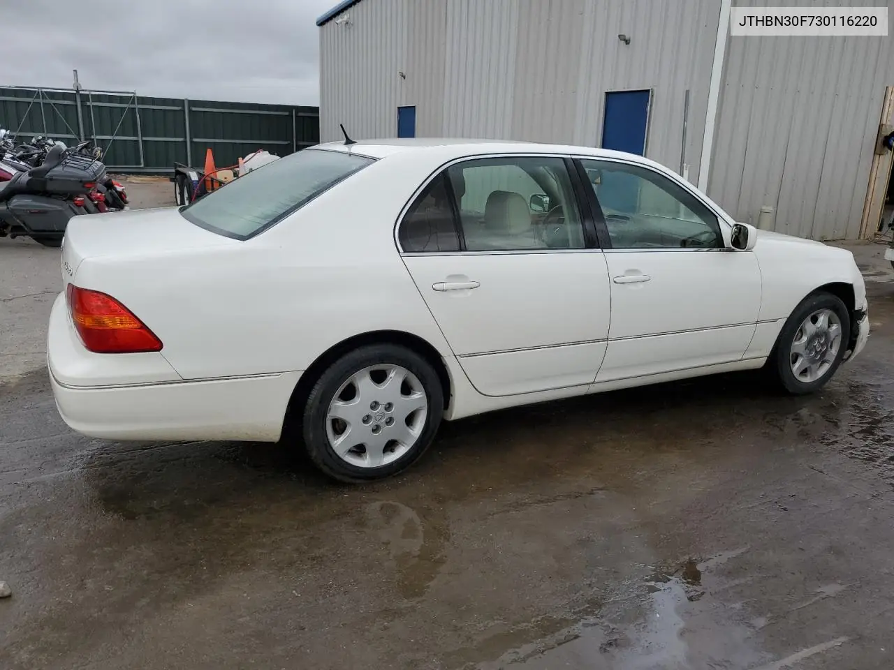 2003 Lexus Ls 430 VIN: JTHBN30F730116220 Lot: 54929245