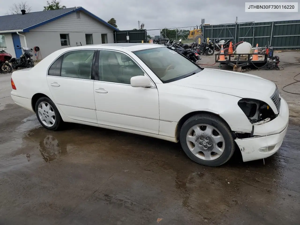 2003 Lexus Ls 430 VIN: JTHBN30F730116220 Lot: 54929245