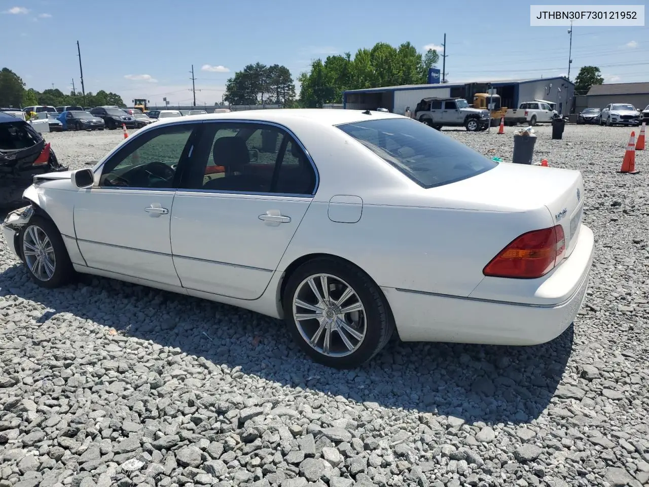 2003 Lexus Ls 430 VIN: JTHBN30F730121952 Lot: 56138765