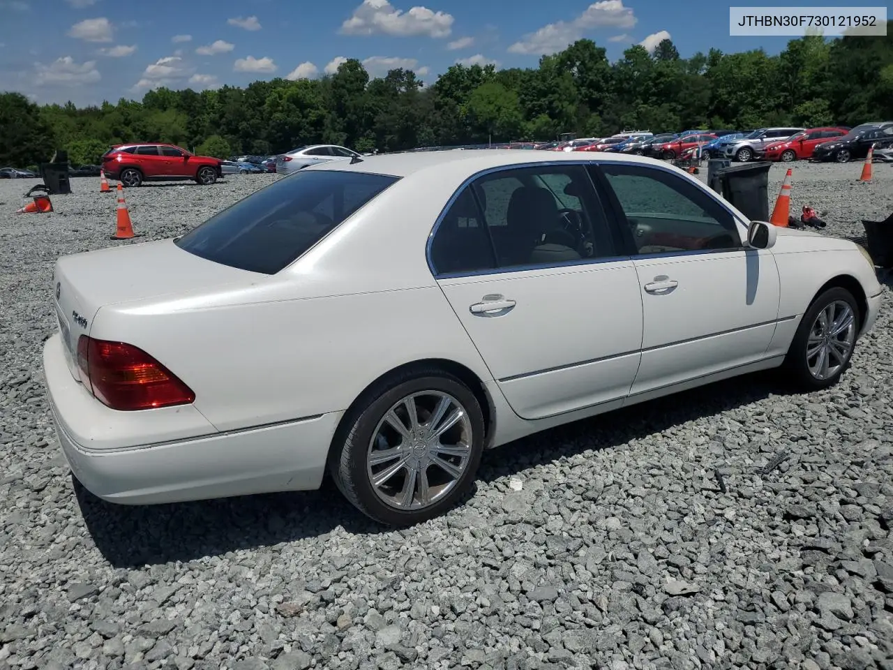 2003 Lexus Ls 430 VIN: JTHBN30F730121952 Lot: 56138765