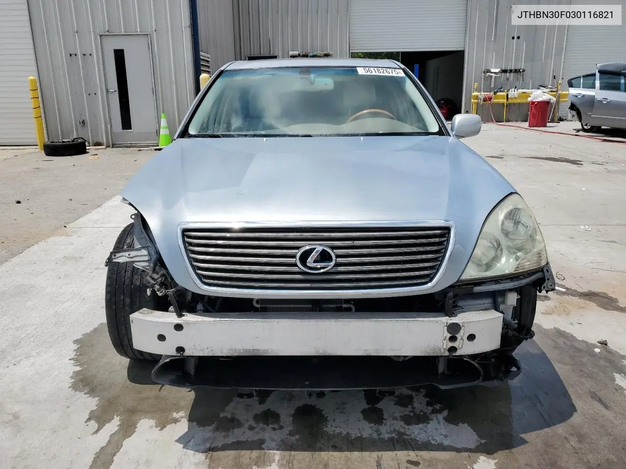 2003 Lexus Ls 430 VIN: JTHBN30F030116821 Lot: 56182675