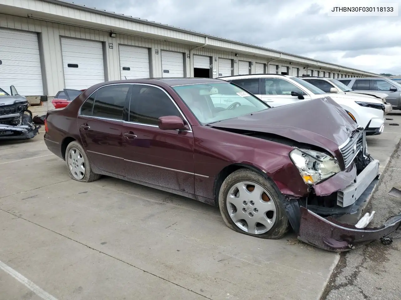2003 Lexus Ls 430 VIN: JTHBN30F030118133 Lot: 60529815