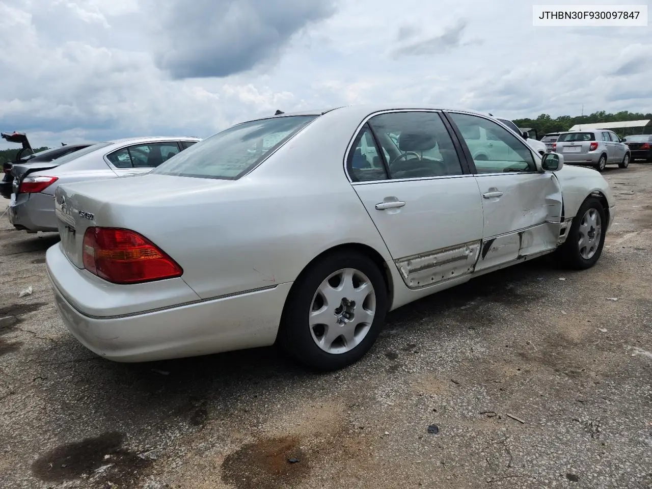 2003 Lexus Ls 430 VIN: JTHBN30F930097847 Lot: 60708055