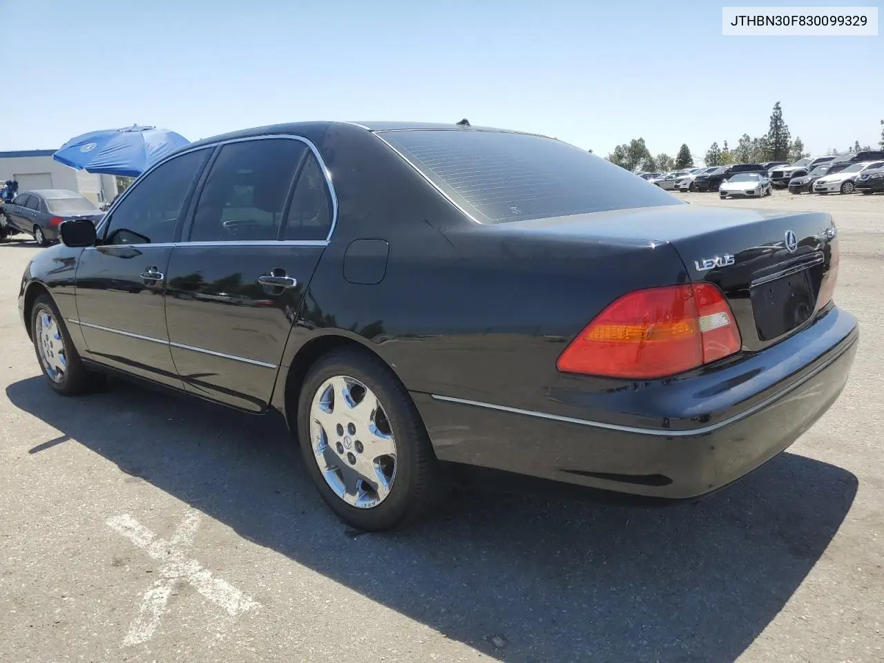 2003 Lexus Ls 430 VIN: JTHBN30F830099329 Lot: 61508635