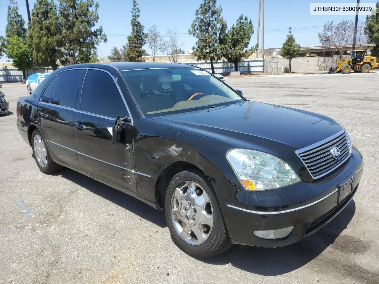 2003 Lexus Ls 430 VIN: JTHBN30F830099329 Lot: 61508635