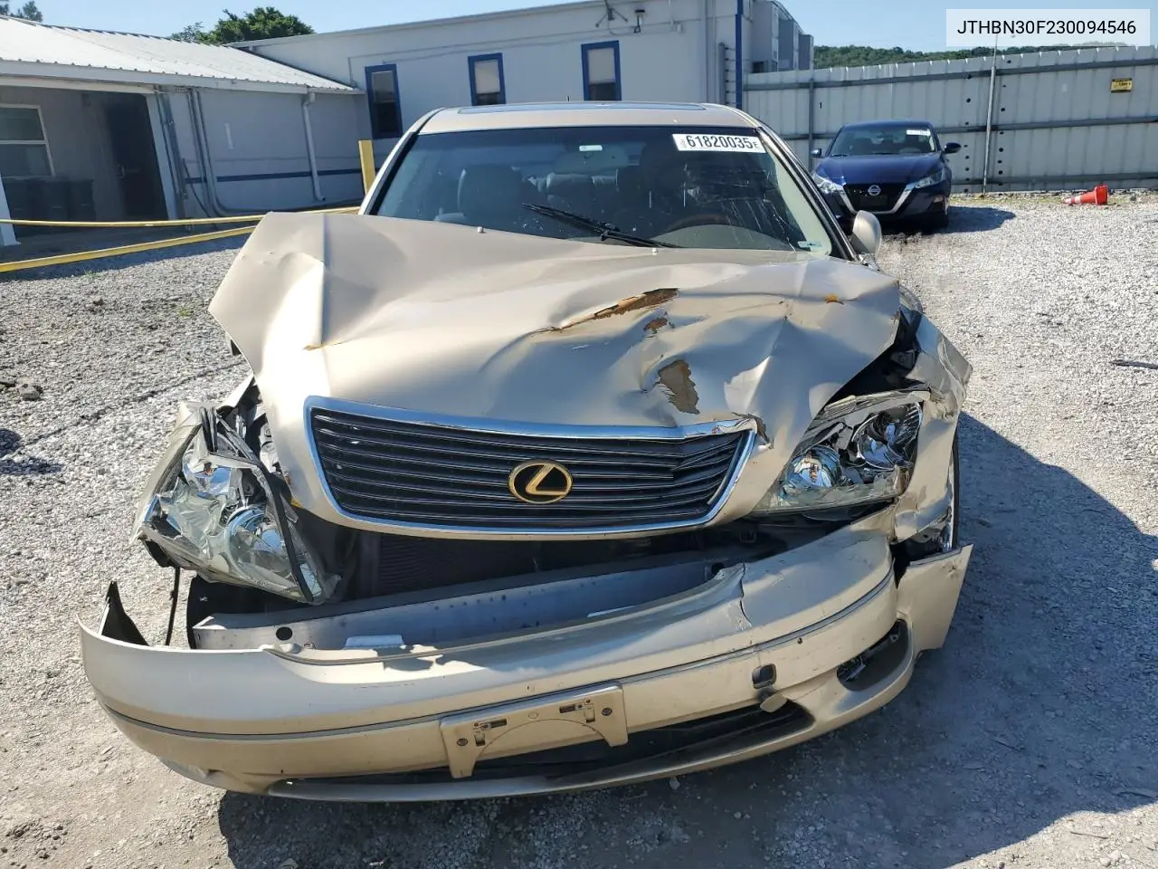 2003 Lexus Ls 430 VIN: JTHBN30F230094546 Lot: 61820035
