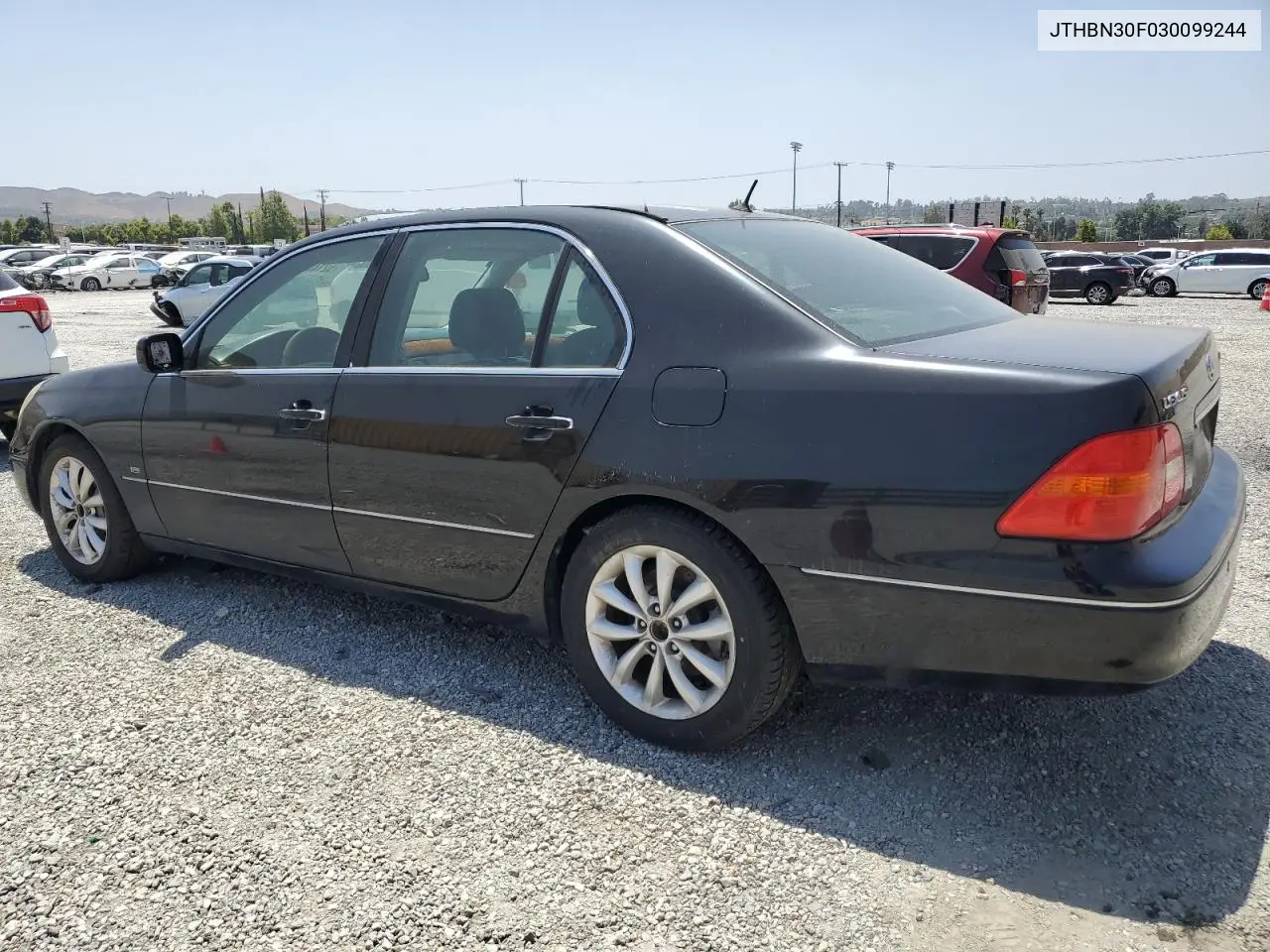 2003 Lexus Ls 430 VIN: JTHBN30F030099244 Lot: 62144715