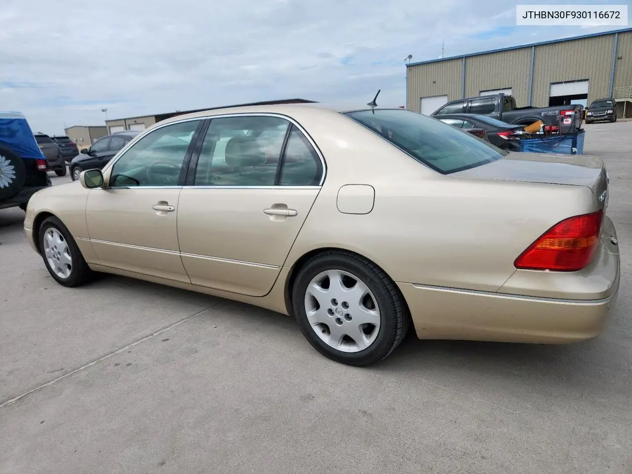 2003 Lexus Ls 430 VIN: JTHBN30F930116672 Lot: 63511895