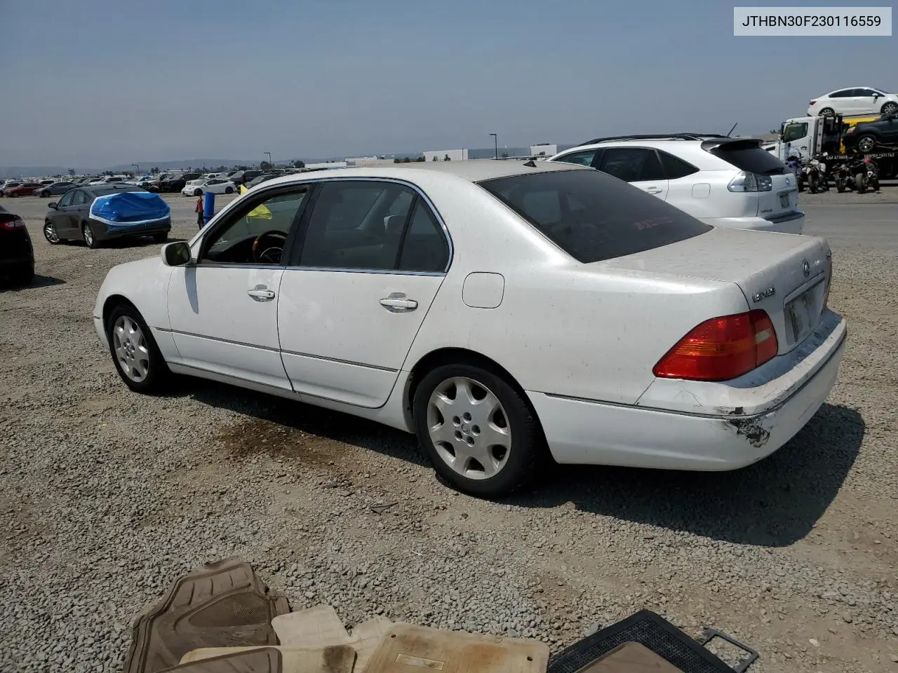2003 Lexus Ls 430 VIN: JTHBN30F230116559 Lot: 63787165