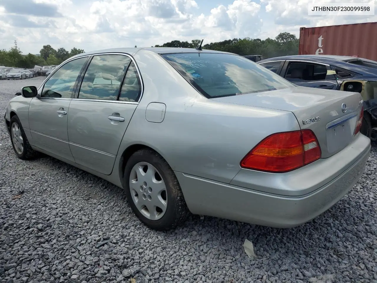 2003 Lexus Ls 430 VIN: JTHBN30F230099598 Lot: 66072225