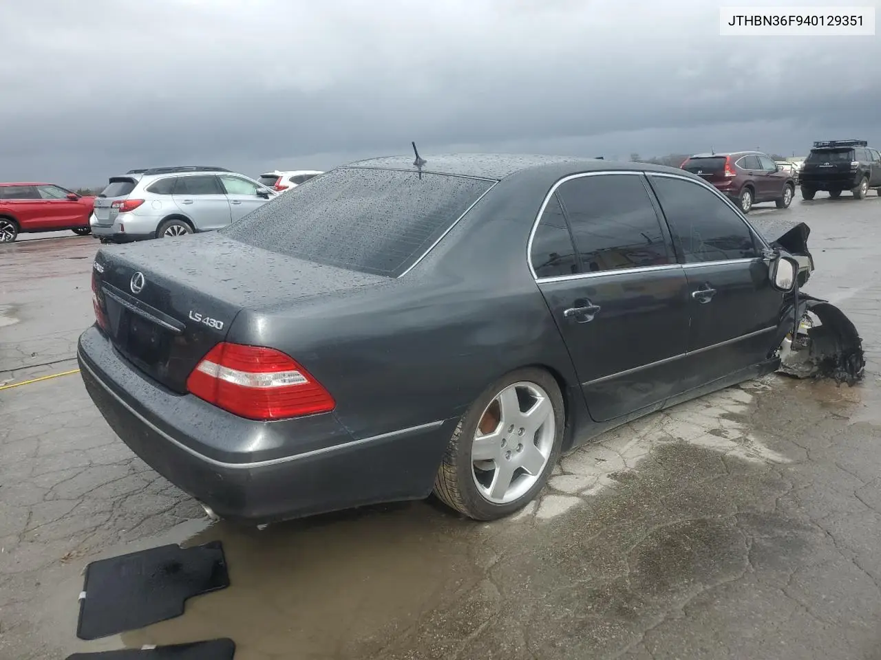 2004 Lexus Ls 430 VIN: JTHBN36F940129351 Lot: 47869445