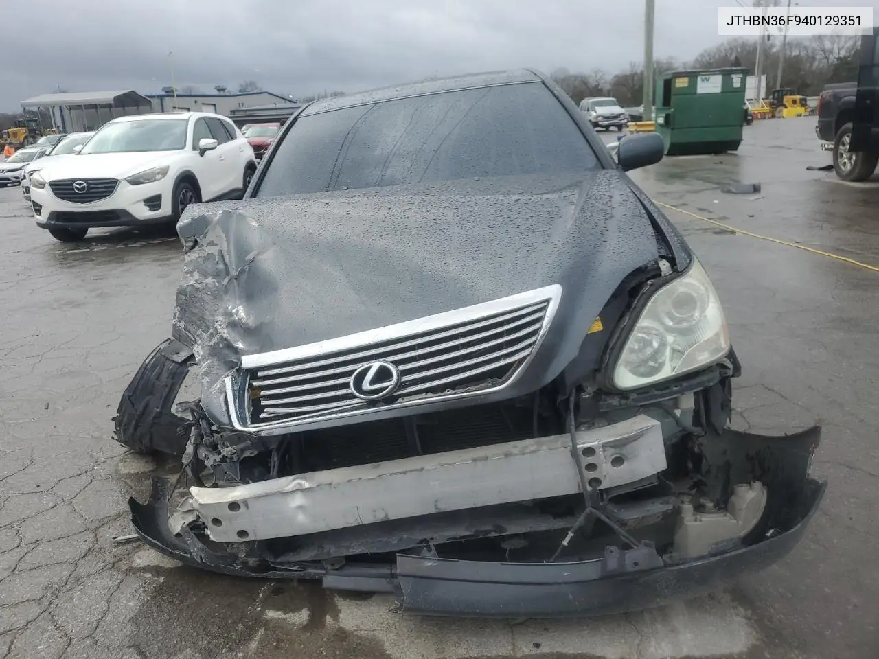 2004 Lexus Ls 430 VIN: JTHBN36F940129351 Lot: 47869445